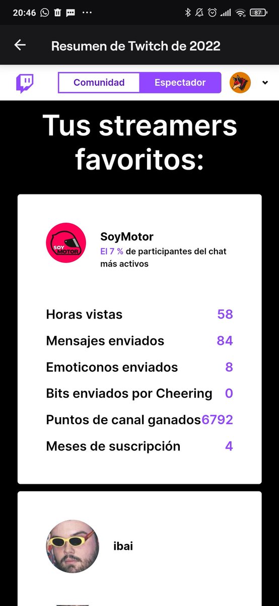 OscarMeFer's tweet photo. @SoyMotor Ojo que estais por por encima de Ibai https://t.co/RmLMdLsmsp