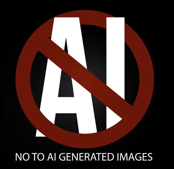 #HumanArtist #noaiart #SupportSmallArtists #NoToAIArt #NoToAIGeneratedImages 🙌