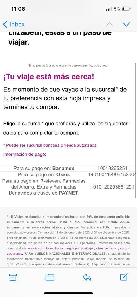 MarianaLey's tweet photo. @viajaVolaris  Todavía no me han dado respuesta , pague mi vuelo hace un mes 9 mil pesos en un Oxxo, y Volaris  no registro el pago me quede sin vuelo y Volaris no me responde ! Ya segui todo el procedimiento debido que me indico volaris, y sigo sin respuesta. https://t.co/mzM0gS8YlH