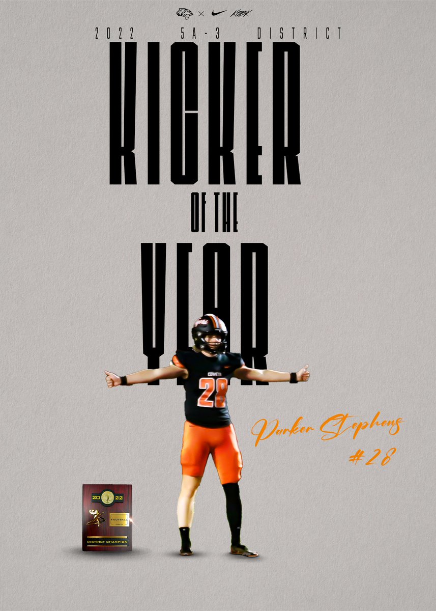 BOOM! Congratulations to Parker Stephens on a phenomenal senior season!