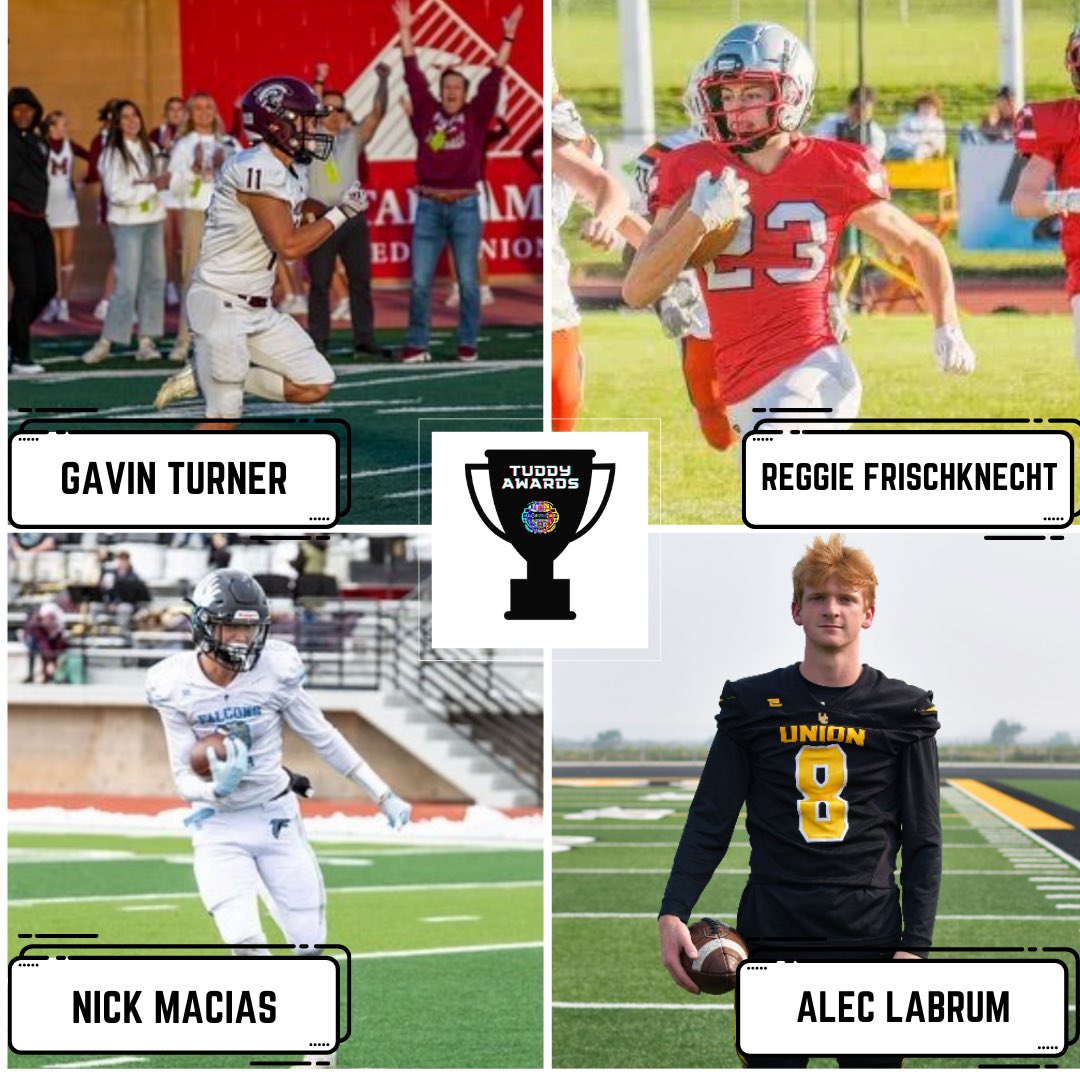 Jeff Tuckett (@jeff_tuckett) on Twitter photo 3A WR of the Year Finalists 🏆
<a href="/morgantrojans/">Morgan Trojans</a> <a href="/Reggie_Frisch23/">Reggie Frischknecht</a> <a href="/AlecLabrum/">Alec Labrum</a> @NickMacias_ 3A WR of the Year Finalists 🏆
<a href="/morgantrojans/">Morgan Trojans</a> <a href="/Reggie_Frisch23/">Reggie Frischknecht</a> <a href="/AlecLabrum/">Alec Labrum</a> @NickMacias_