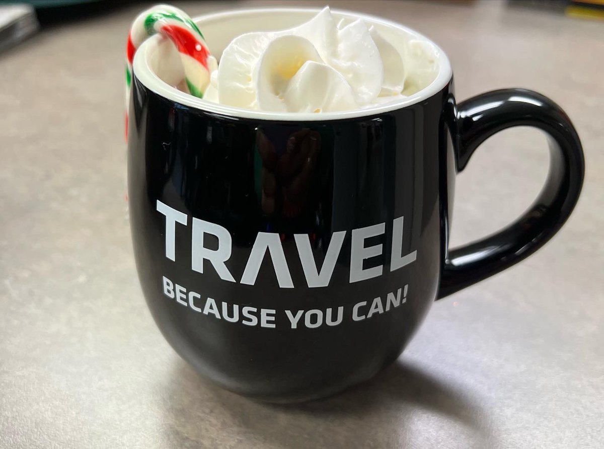 PersonalTravel_'s tweet image. Christmas 🎄 Party at Personal Travel Management!  We were all gifted with these cute mugs that have our tag line on it!  LOVE ❤️ THEM and love our tag line more post covid! Love to travel?  Connect with us! @ensembletravel @ACTACanada #travel #travelagent #travelagency