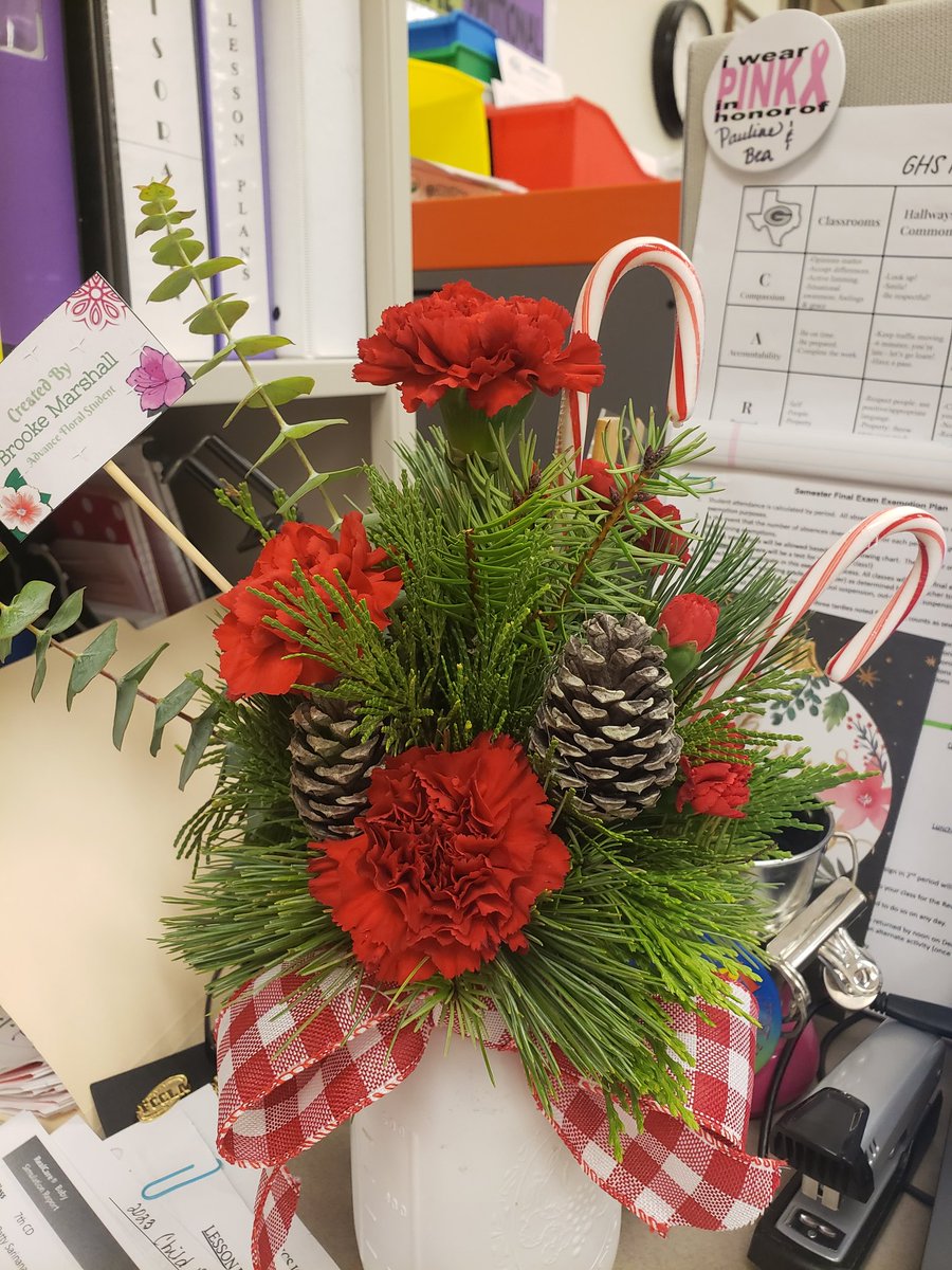 Allison Allen (@ghs_aallen) on Twitter photo Man! Granbury High School loves their teachers! From Advanced Floral Design to Advanced Graphic students... we are being spoiled rotten! And I love it!
<a href="/granburyisd/">Granbury ISD</a> Man! Granbury High School loves their teachers! From Advanced Floral Design to Advanced Graphic students... we are being spoiled rotten! And I love it!
<a href="/granburyisd/">Granbury ISD</a>