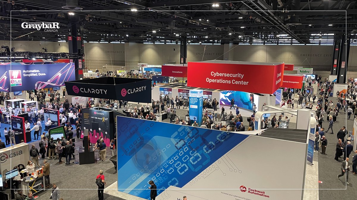GraybarCanada's tweet image. Our Automation Atlantic team are proud to have attended @ROKAutomation&apos;s #AutomationFair2022 in Chicago this year. This was a great opportunity to experience the industry&apos;s cutting-edge ideas, products, and trends! What are you excited about for #AutomationFair2023? Let us know!