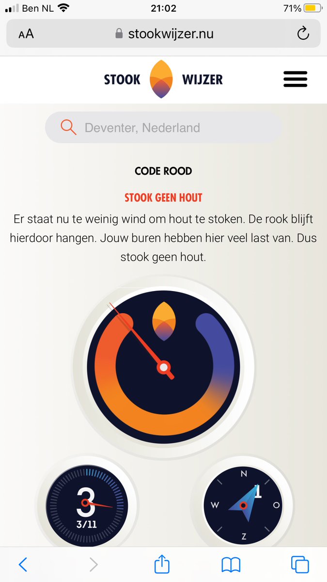 Ik fietste net naar huis en overal hing houtrook. M’n haren en kleren stinken en ik hoest me de longen uit het lijf. 

Beste mensen met ‘gezellige’ houtkachels: please, stook niet bij (bijna) windstil weer. Gebruik stookwijzer.nu

Beste regering: verbied houtstook gewoon