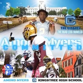 I thank god for this opportunity !! With that being said I’m 100% commited <a href="/KingstreeHigh/">Kingstree High School Athletics</a> <a href="/HCBrianSmith/">Coach Smitty</a> <a href="/CitadelFootball/">The Citadel Football</a>