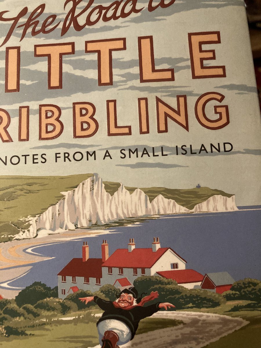 I love @billbrysonn and The Road To Little Dribbling is funny. It was made even more special when Bill goes into a museum book shop in Grimsby and is impressed by a local history book - written by my old dad! Chapter 18 p268. Thanks, Bill!