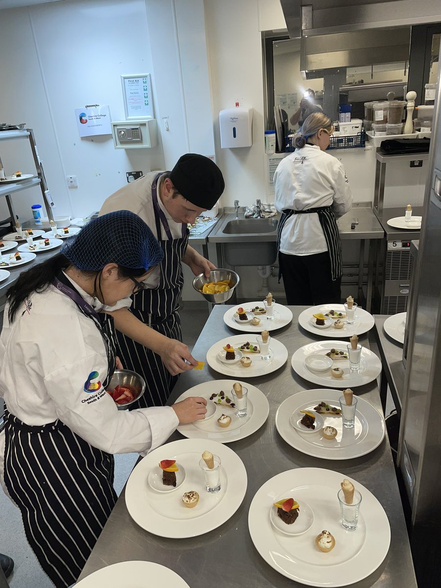 Angel Ralchev (@angelralchev) on Twitter photo Desserts away for our Christmas themed party dinner! ๐
<a href="/_academywest/">Academy West</a> <a href="/CheshireCollSW/">Cheshire College - South & West</a> <a href="/wineschcheshire/">Wine School of Cheshire</a> #skills #futurechefs Desserts away for our Christmas themed party dinner! ๐
<a href="/_academywest/">Academy West</a> <a href="/CheshireCollSW/">Cheshire College - South & West</a> <a href="/wineschcheshire/">Wine School of Cheshire</a> #skills #futurechefs