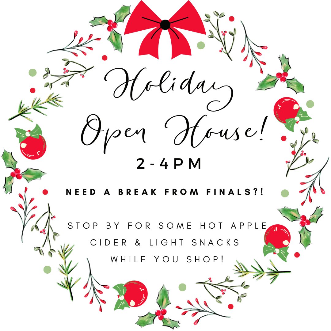 Join us TODAY between 2-4pm for ShopColumbia's Holiday Open House. Artists are encouraged to bring friends during the Open House to show off your work and do some holiday shopping! Light snacks &amp; drinks will be served.

#ShopColumbia #ColumbiaChi #HolidayMarket2022