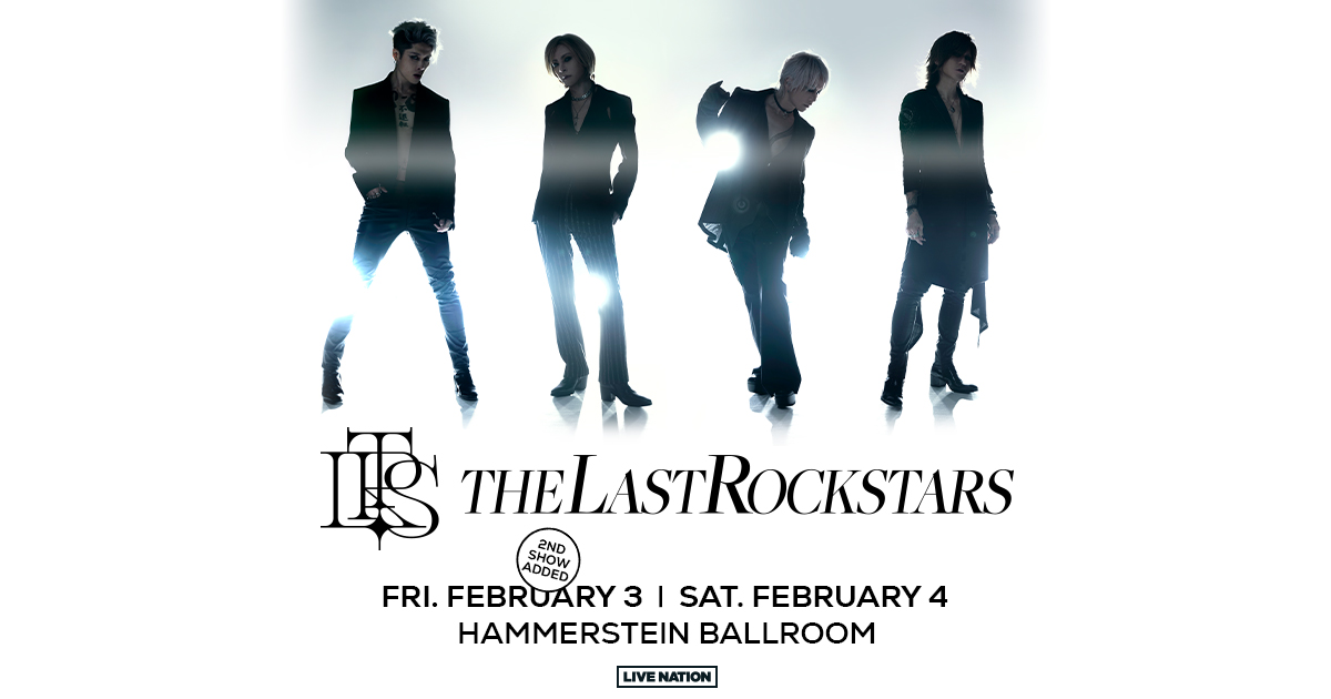 Manhattan Center (@manhattancenter) on Twitter photo JUST ANNOUNCED: Due to popular demand, a 2nd show with <a href="/LAST_ROCKSTARS/">THE LAST ROCKSTARS</a> has been added on Friday, February 3!
Tickets go on sale Friday, December 16 at 10:00am ET
#TheLastRockstars #LiveNation #ManhattanCenter #HammersteinBallroom JUST ANNOUNCED: Due to popular demand, a 2nd show with <a href="/LAST_ROCKSTARS/">THE LAST ROCKSTARS</a> has been added on Friday, February 3!
Tickets go on sale Friday, December 16 at 10:00am ET
#TheLastRockstars #LiveNation #ManhattanCenter #HammersteinBallroom