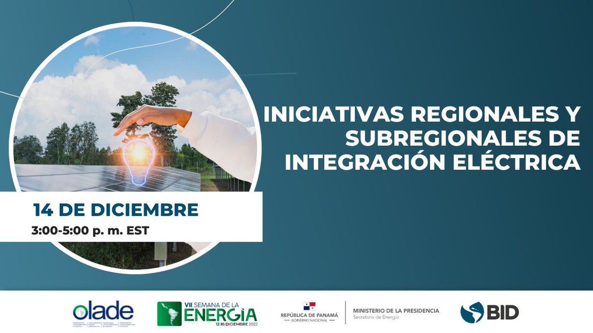 Nuestra región no solamente tiene un porcentaje alto de acceso energético, sino también interconexiones que hacen posible el intercambio de electricidad entre países, muchas de ellas impulsadas por el BID. Conoce más en esta sesión de #SemanaEnergia2022: bddy.me/3V3GmT7