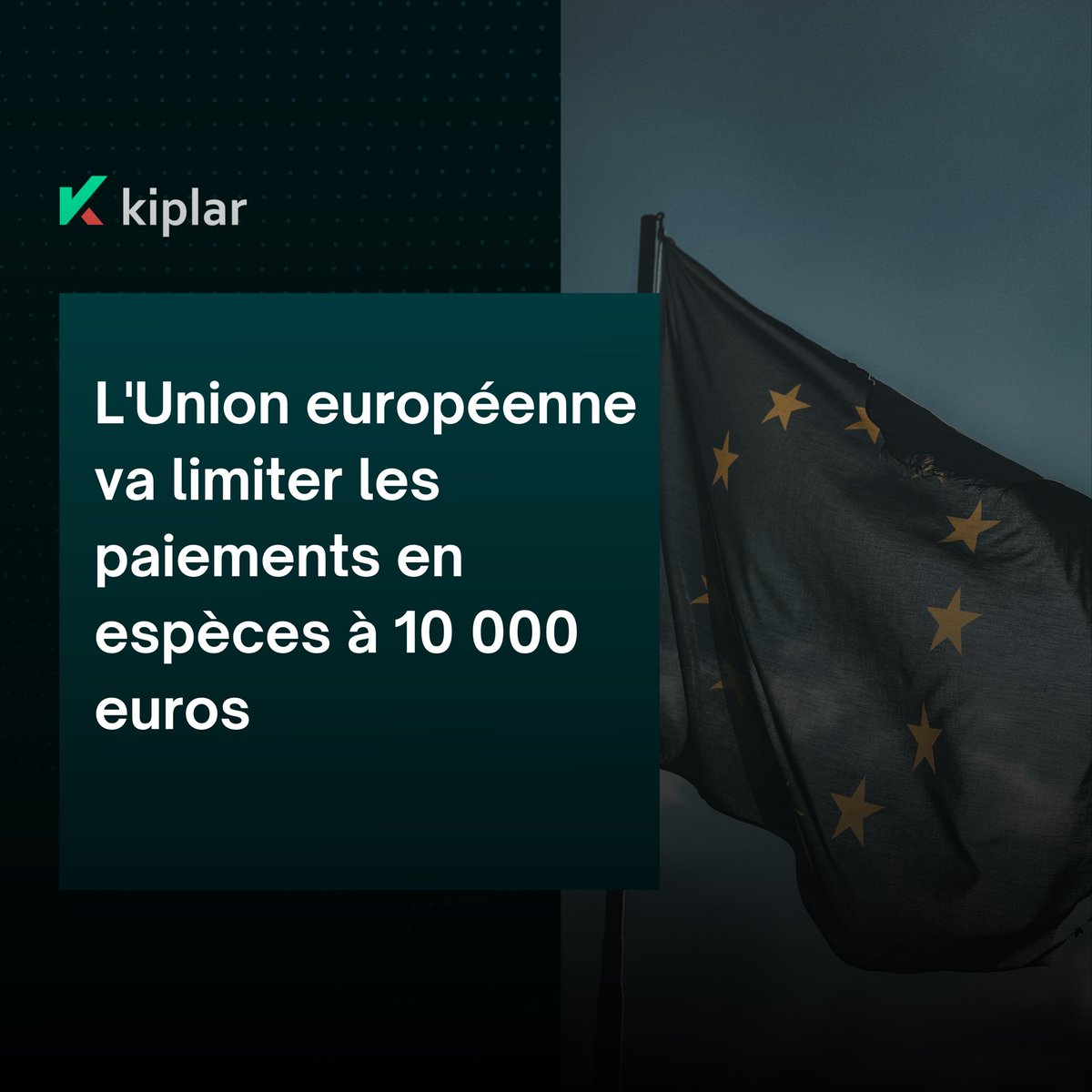 L’#Unioneuropéenne a décidé en fin de semaine dernière de limiter les paiements en espèce à 10 000euros, afin de lutter contre le blanchiment d’argent et le financement du terrorisme. Les transactions en #cryptomonnaies supérieures à 1 000€ seront également davantage surveillées