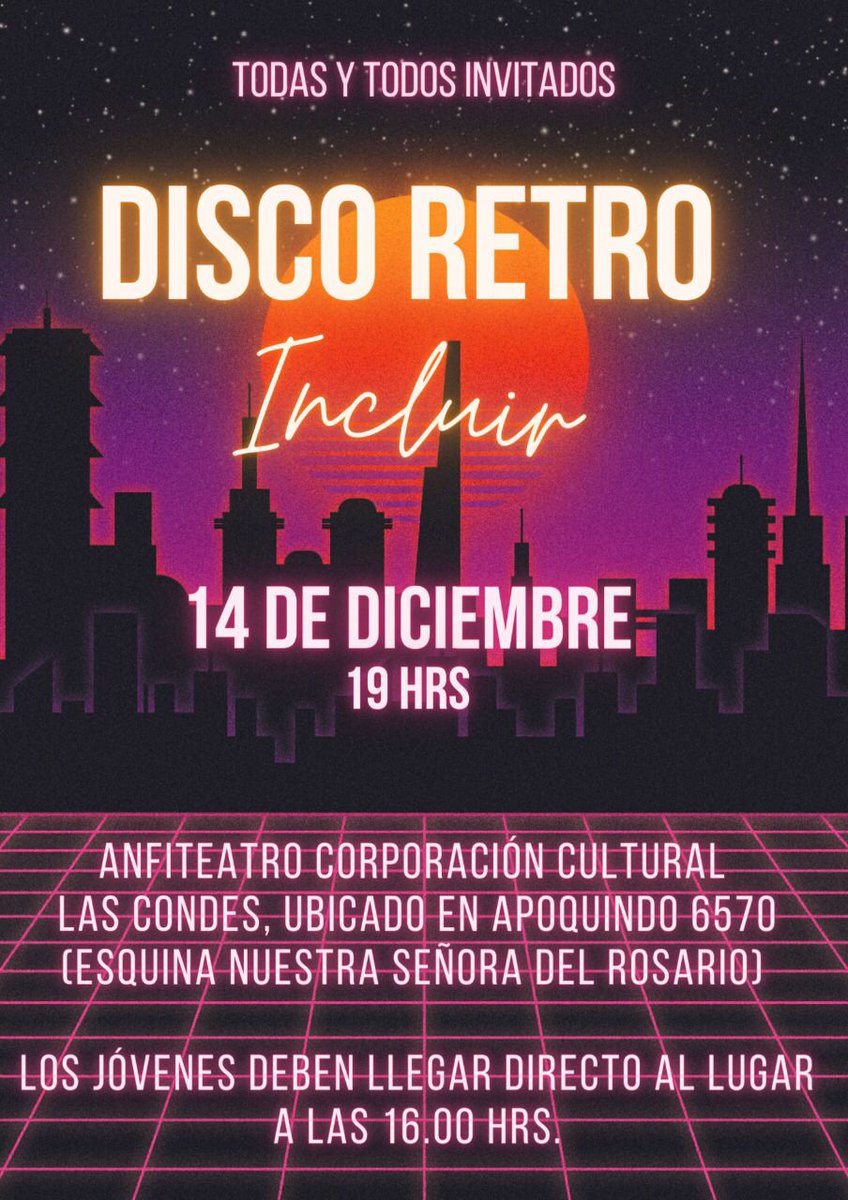 Desde las 19:15 privada del actual de fin de año de <a href="/IncluirFund/">Fundación Incluir</a>  en vivo