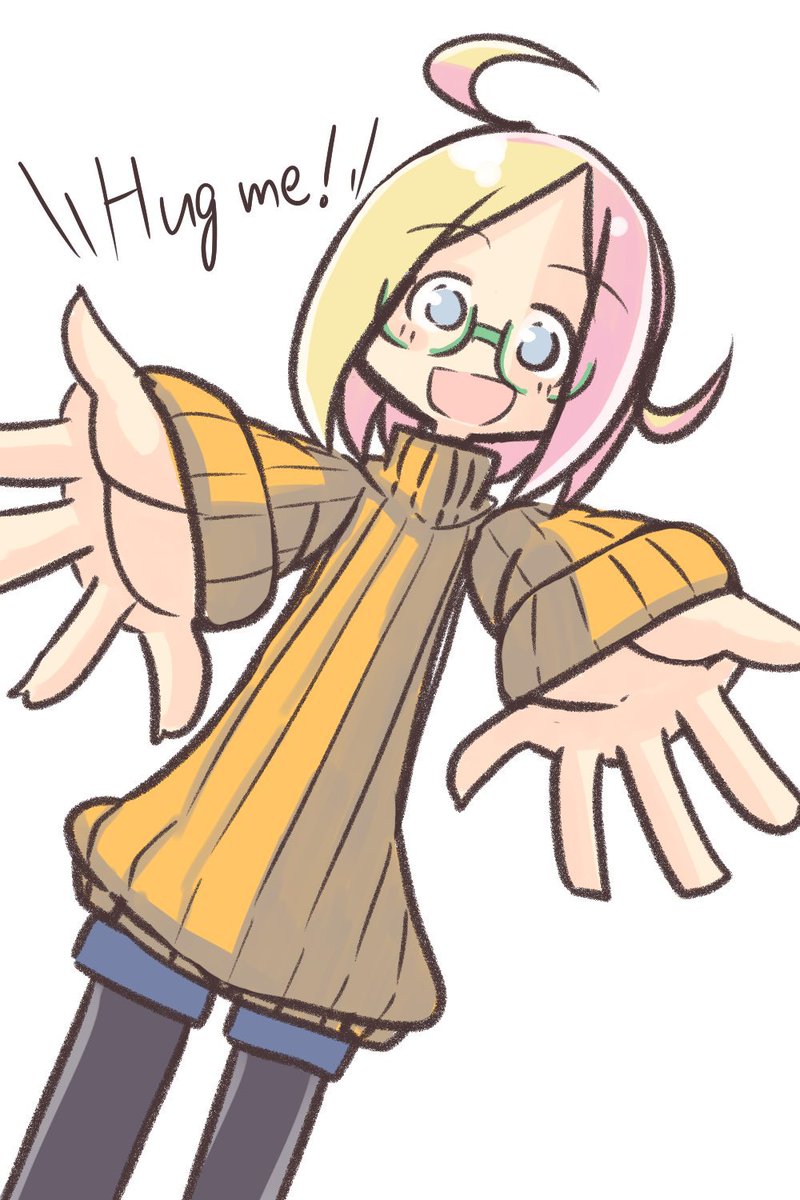 凍結解除後の金髪デコメガネロリ! 