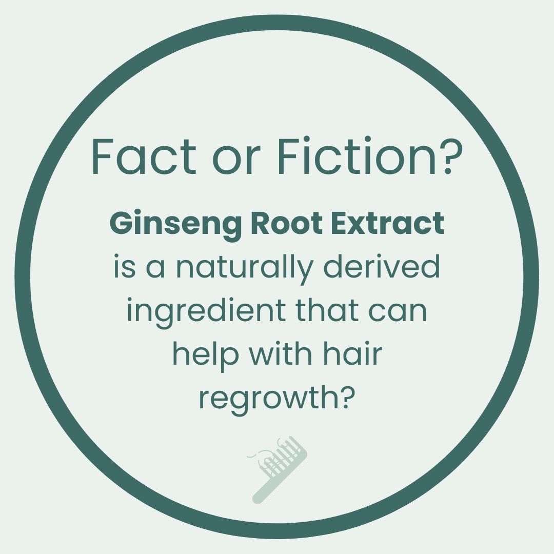 getgrofully's tweet photo. It's a FACT.

#GinsengRootExtract is a naturally derived ingredient that has been shown to increase the dermal cells on the scalp to maintain a healthy hair cycle. Featured in our Fully Restore + Regrow Shampoo, this superstar ingredient can help you with #hairregrowth. https://t.co/i8j60Xs1WP