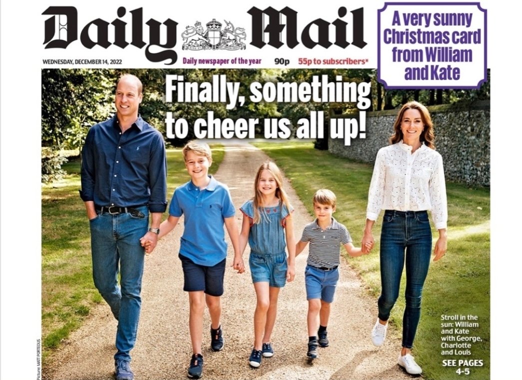 Sums up everything that is wrong with this country. 'Don't worry if you can't afford to heat or eat. Look how lucky you are to be subjugated by this family.'
#RoyalFamily 
#AbolishTheMonarchy