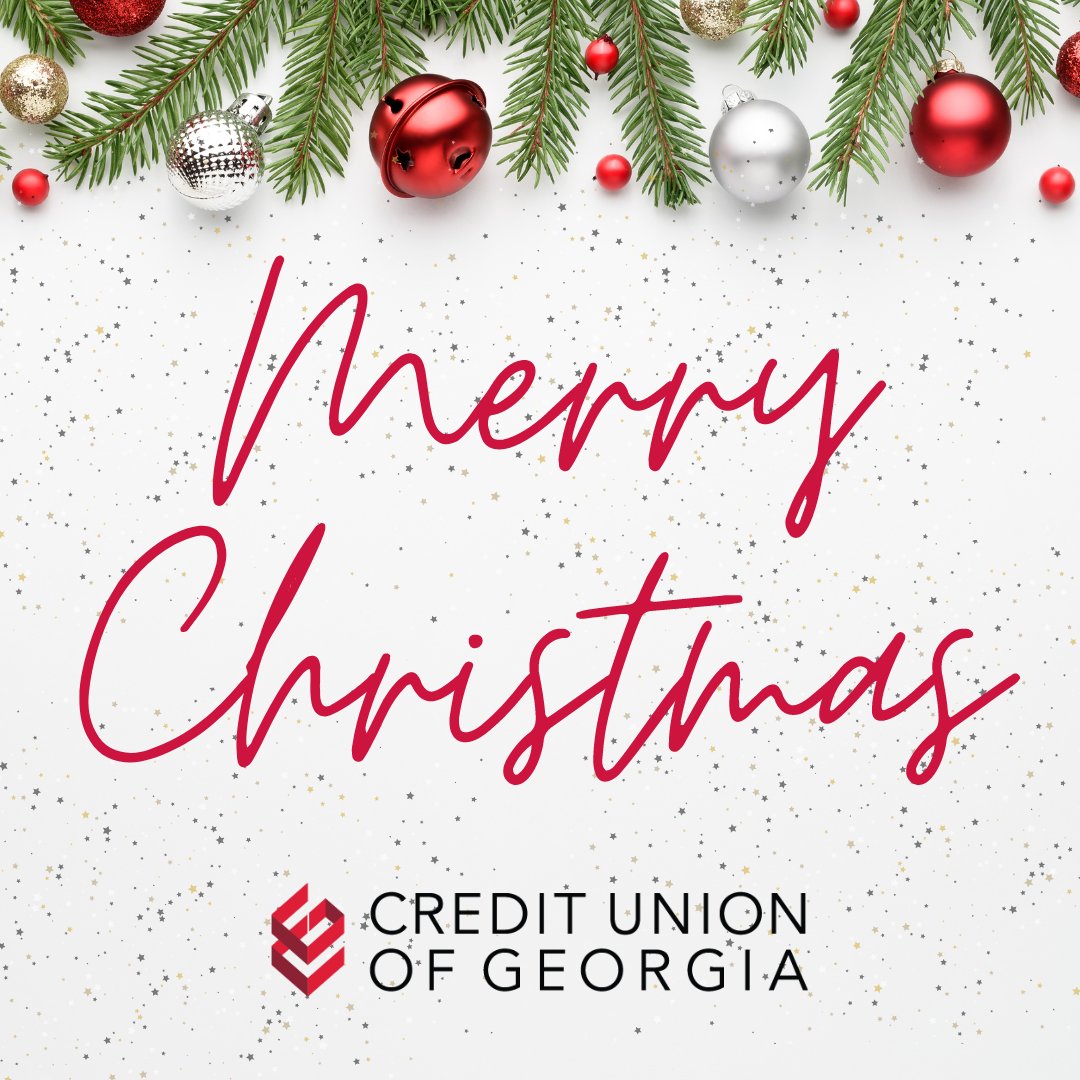 GeorgiaCredit's tweet photo. Warmest thoughts and best wishes for a very Merry Christmas from your Credit Union of Georgia family! #DoYouCU #MerryChristmas https://t.co/Mpb2y8Kl1O