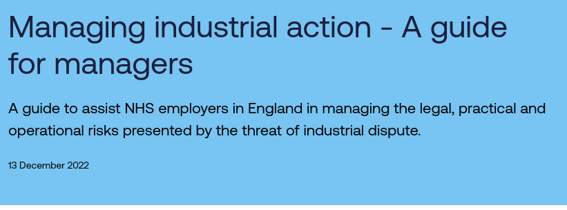 western4uk's tweet image. Managing industrial action: A guide for managers - NHS Employers

#human_resources #industrial_relations #resource_management #productivity #management #greylit #greyliterature #nglc

tinyurl.com/nglc221124101