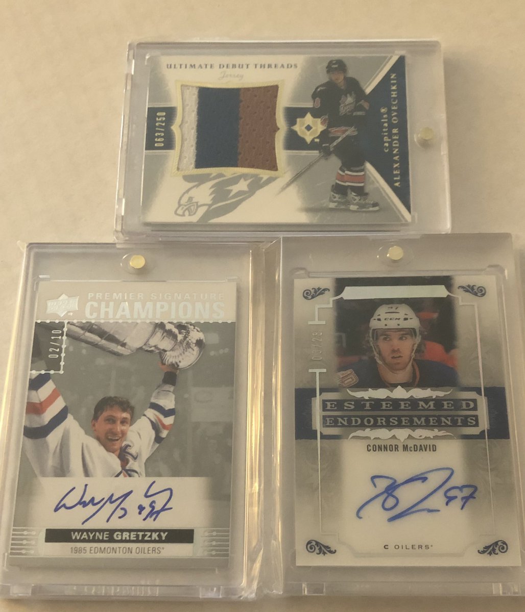 danvincent78's tweet photo. Hockey Card only 1 night flash sale is tonight! Starting up ~8:30pm EST with $10 each and going to very high end. Should be a blast. Expedited shipping available for the US (but also ship to Canada of course). Ovechkin, Mcdavid, Crosby, Gretzky, Hughes, etc. Hope you tune in! https://t.co/ogcwrJfY4l