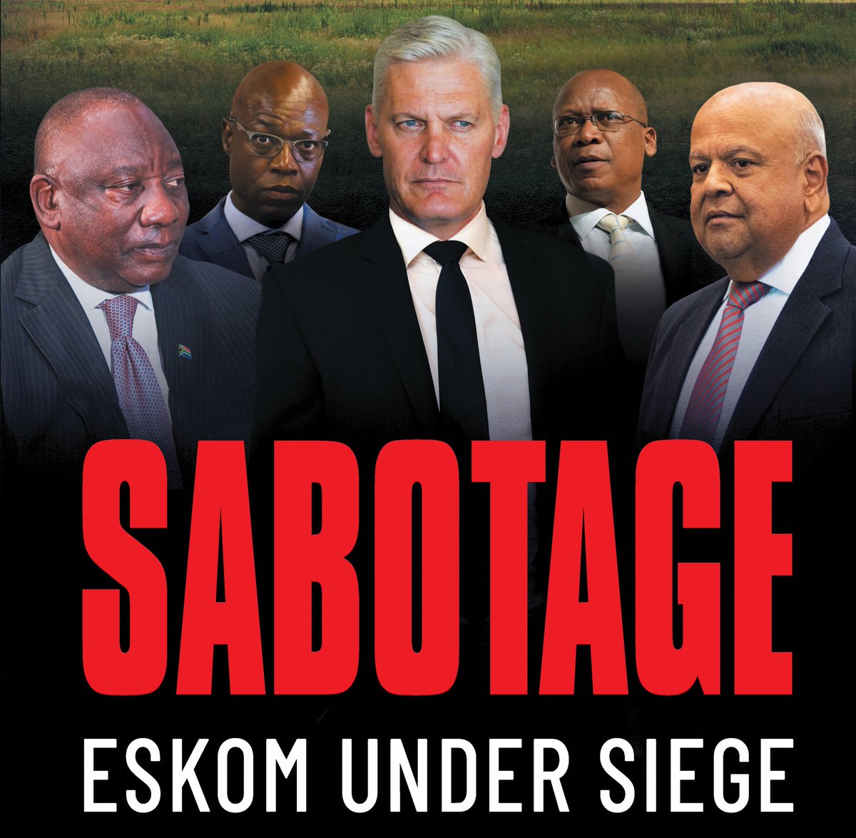 PenguinBooksSA's tweet photo. Based on exclusive interviews with #AndredeRuyter, #Oberholzer and other key figures, #Sabotage: #Eskom Under Siege is a story of conspiracy and subterfuge at South Africa’s ailing power utility, uncovering the #powerstruggles that threaten the country’s very survival. https://t.co/mOXBdBqbKa