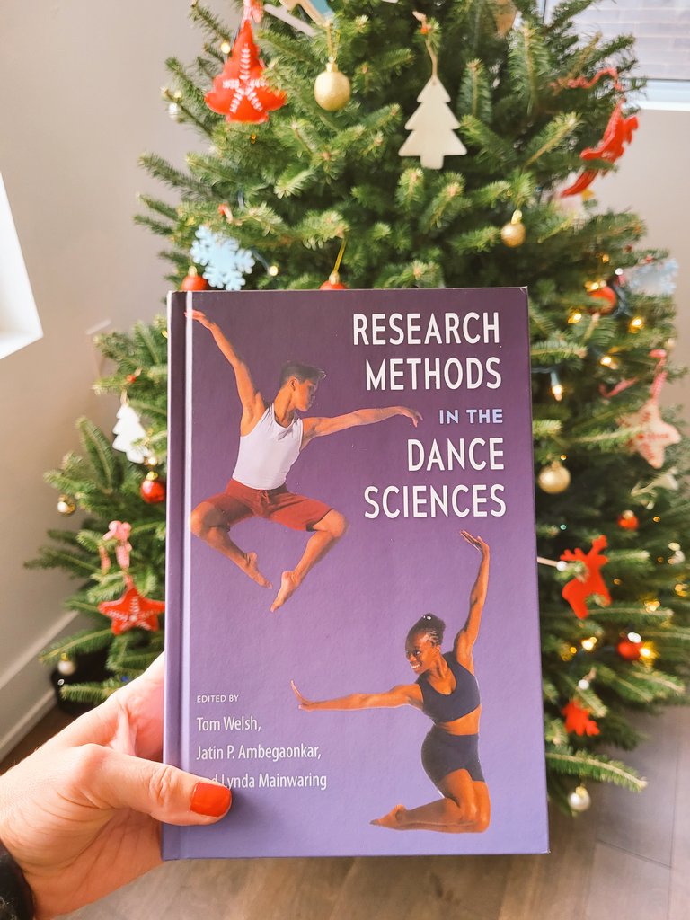 DrLilianaAraujo's tweet photo. It's beginning to look a lot like Christmas...! 🎶😍 Research Methods in Dance Sciences just arrived! Tom Welsh @jatinambe &amp; @LyndaMainwaring you're the best editors &amp; @emmaredding3 what a team! A much needed and fantastic resource written by brilliant authors! 🌟🎄🎁  @IADMS https://t.co/Tuy6v8I1cN