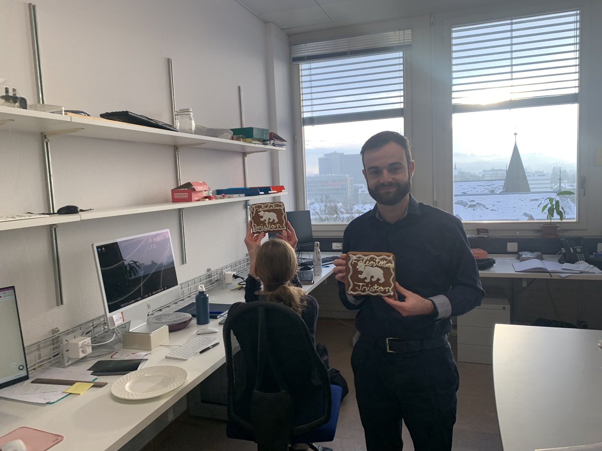 Kaila Yallum (@kailayallum) on Twitter photo I’m so proud of <a href="/TBlandenier/">Tristan Blandenier</a> for all of his hard work for his masters thesis. It has been such a pleasure to supervise a student as motivated, intelligent, and funny as Tristan! I’m so proud of <a href="/TBlandenier/">Tristan Blandenier</a> for all of his hard work for his masters thesis. It has been such a pleasure to supervise a student as motivated, intelligent, and funny as Tristan!