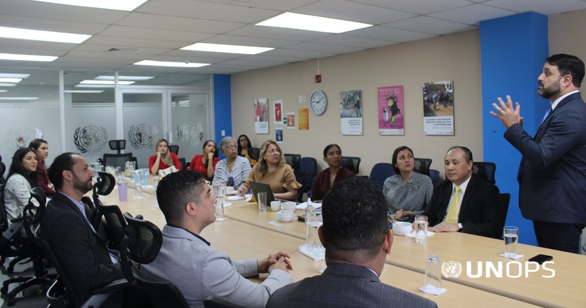 RobertCarrilloC's tweet photo. UNOPS junto al @PMIPanama realizó el conversatorio "Claves para Elevar el Desempeño de las Oficinas de Gestión de Proyectos" dirigido a nuestros asociados nacionales con el objetivo de fortalecer las capacidades en gestión estratégica y efectiva de proyectos | #ODS17 https://t.co/rCHX6z1twX