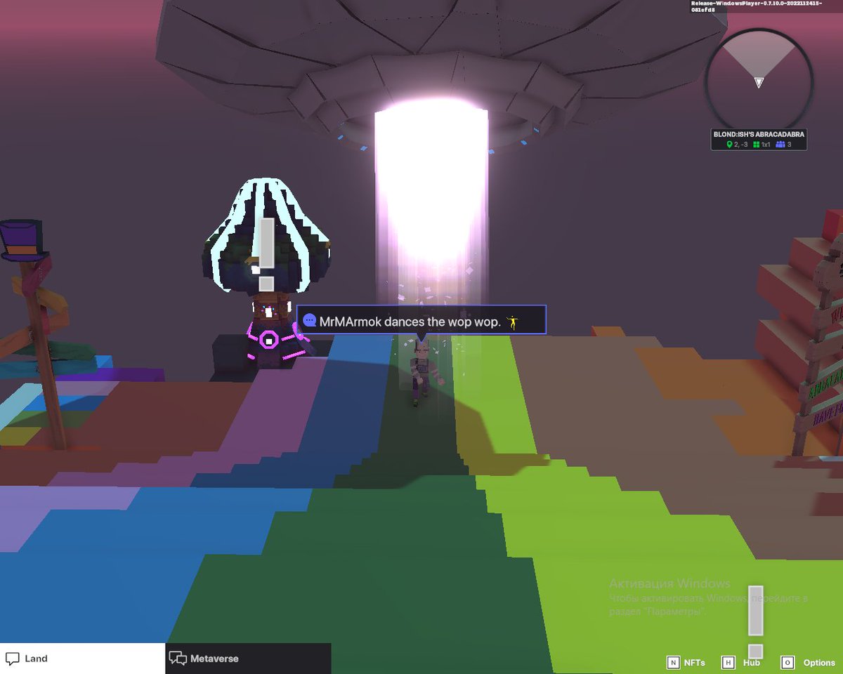 BlastHack1's tweet photo. @TheSandboxGame @blond_ish 🪄 ABRACADABRA! 🌈 I participated to the @blond_ish dj set! Check out my screenshot: https://t.co/v3JsuFeHxW