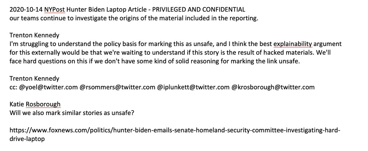 A11yImage's tweet photo. @oedipusnj @mtaibbi I embedded a description: "From text recognition: 2020-10-14 NYPost Hunter Biden Laptop Article - PRIVILEGED AND CONFIDENTIAL our teams continue to investigate the origins of the m ..."
Full text at https://t.co/qyNA3fAsQY
What are image descriptions? https://t.co/KFjTgFgpMa https://t.co/9M63CQGNpx