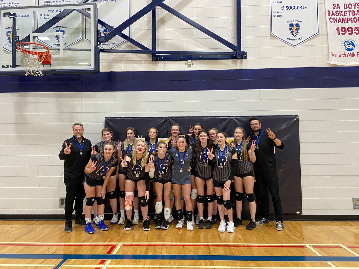 Proud of the Sr Jr High vball team at <a href="/VimyAcademy/">Vimy Ridge Academy</a> for getting silver at the tier 1 city championships last night!  Such a great group of girls and coaches!  Appreciate those who volunteer to coach and give their time so selflessly so our kids can play!