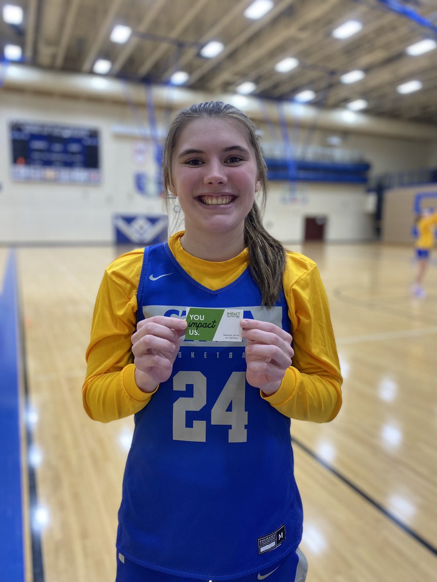 STMAGBB's tweet photo. Congratulations to our Impact Tea Bomb Teammates of the week - Mackenzie Berg and Aaliyah White! Impact Nutrition of STMA #unfinished https://t.co/genSybmCcS