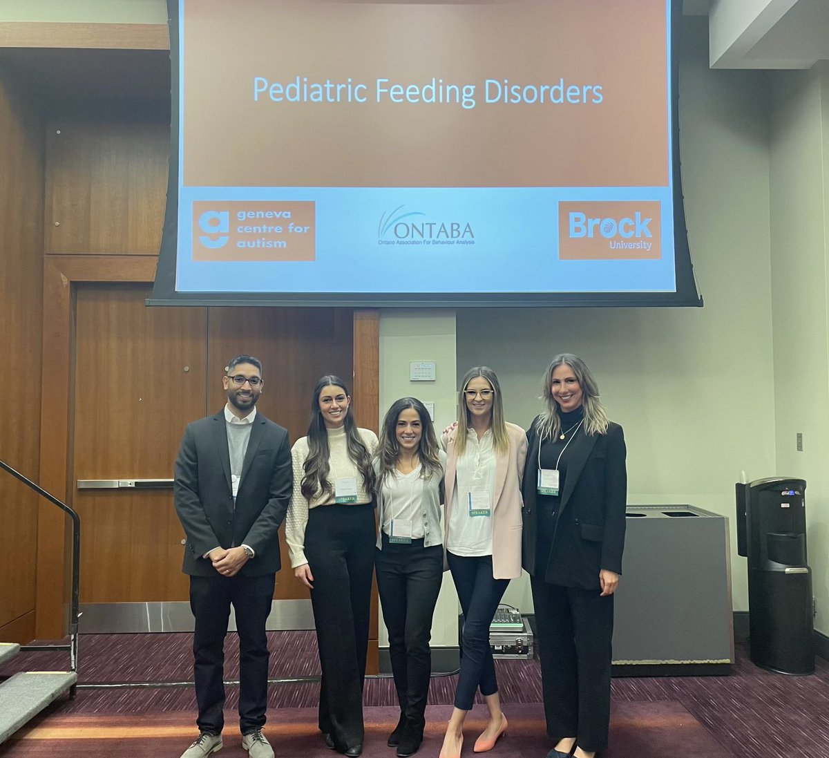 Such an amazing symposium on #pediatricfeedingdisorders at #OntabaCon2022. So proud of all of our <a href="/AdsBrocku/">BrockUADS</a> students and community partners!
