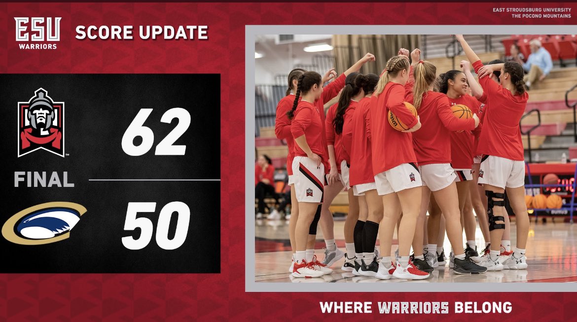 East Stroudsburg Women's Basketball tweet media