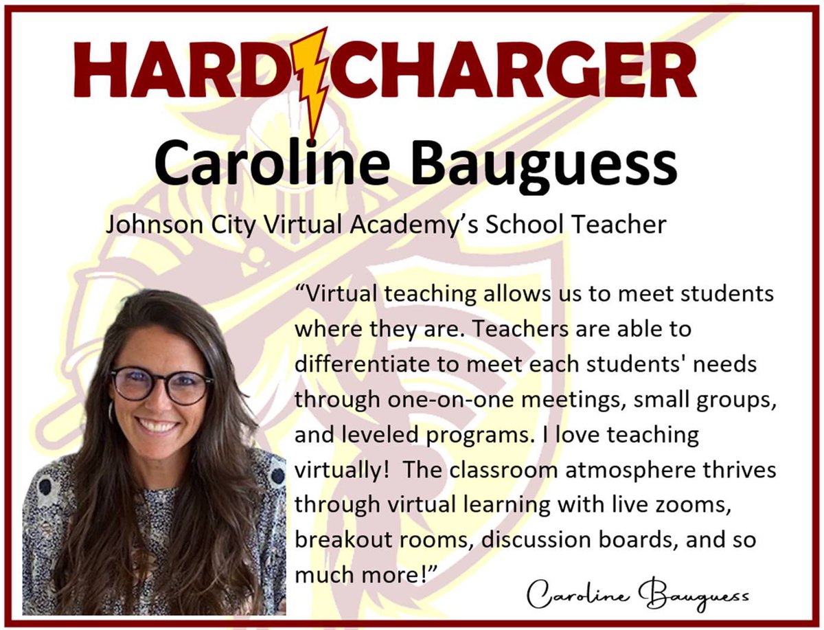 VirtualAcad_JCS's tweet image. Congrats to this Hard Charger! We appreciate all that she does!