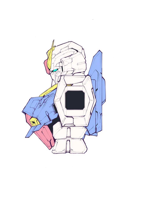 色置いちゃえばZガンダムに見えるからヨシ 