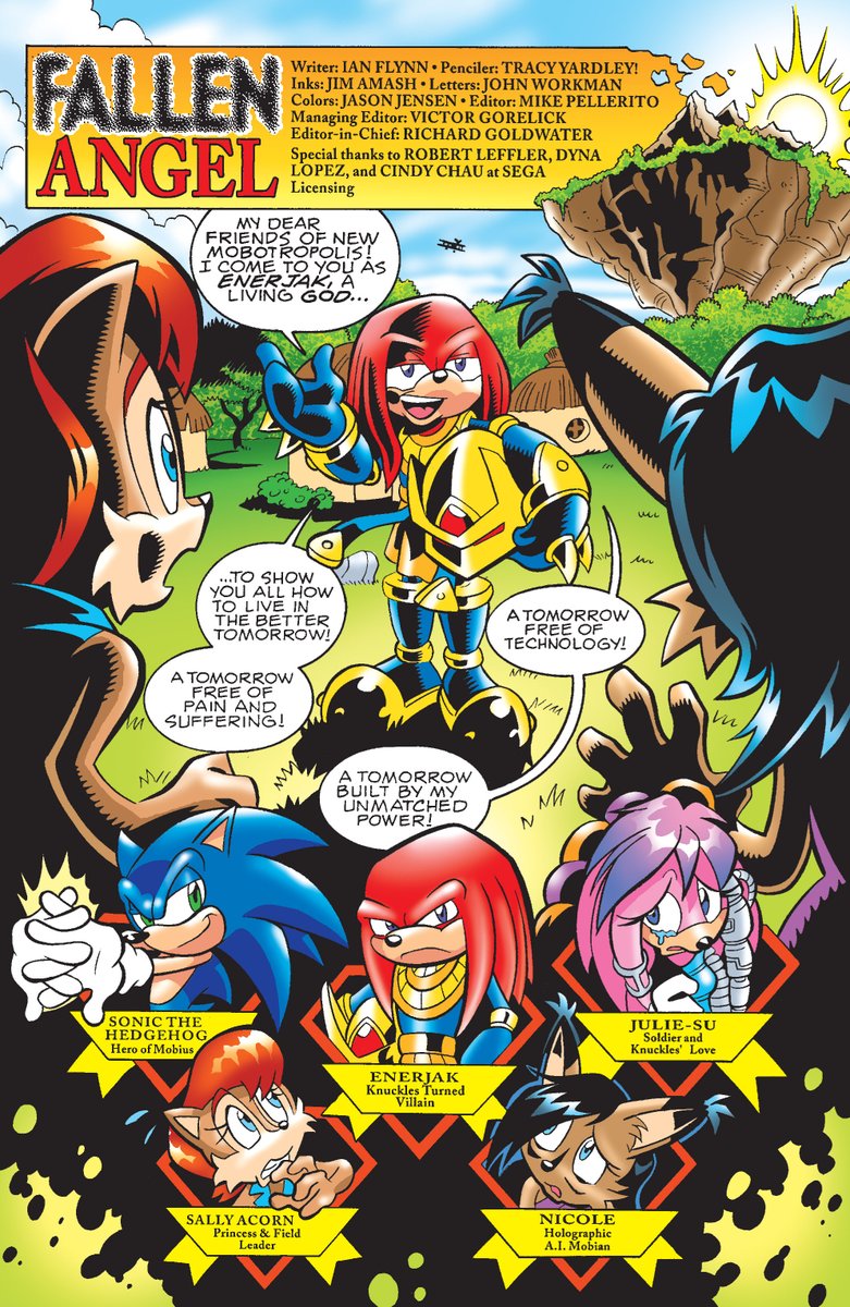 Hourly Archie Sonic tweet media