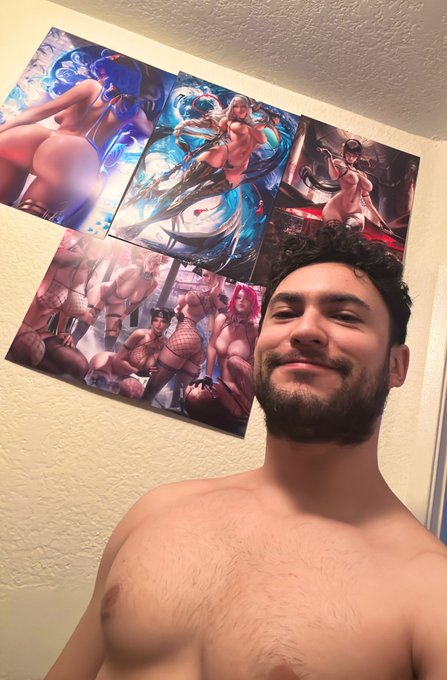 Have I showed you all my posters before? Depression and sadness fades away when I see this 🤤 https://t