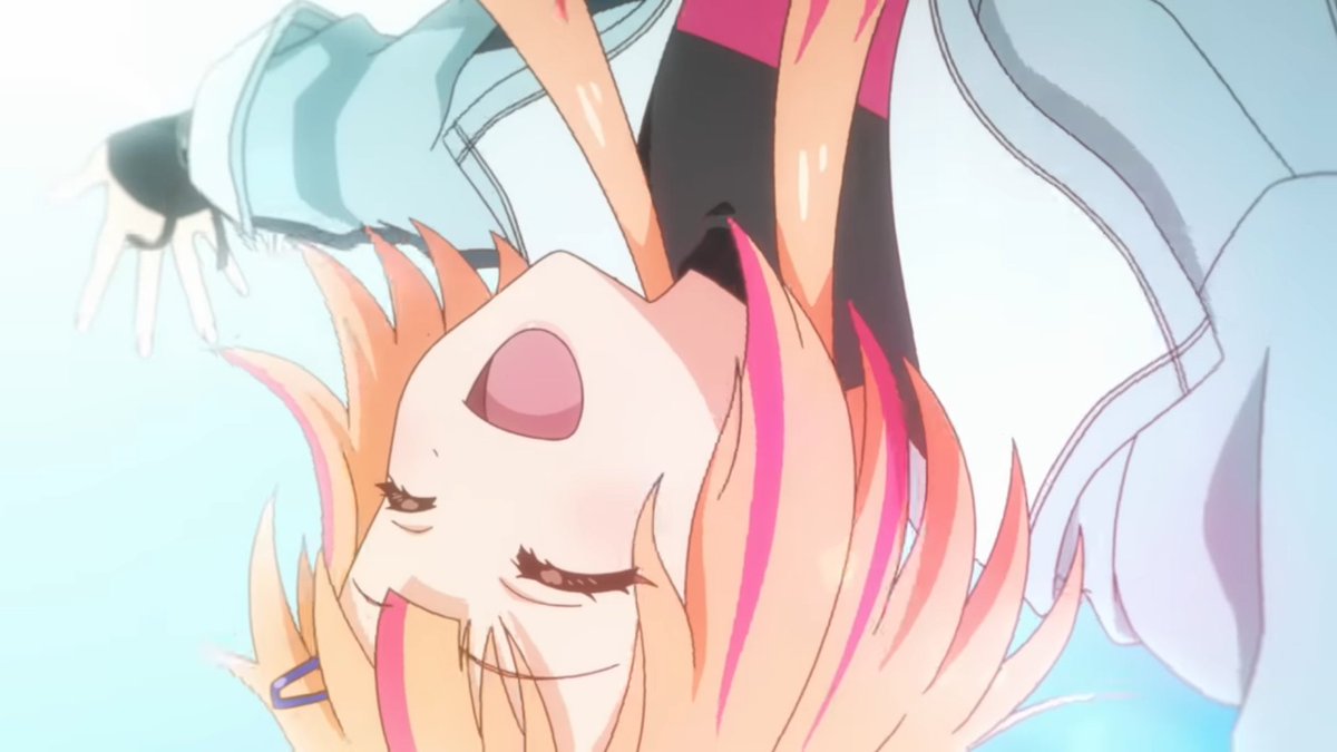 orangeotd's tweet image. the orange anime character of the day is miracle from kizuna no allele!