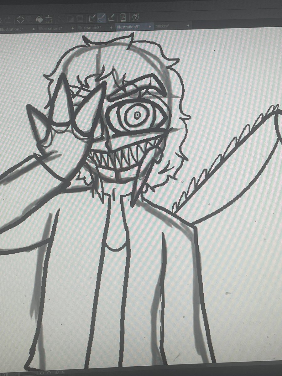 kalidayaruka's tweet photo. helo satan yes Iโm booked for your body horror experience Iโll see you at 4 #oc #mutantoc #originalcharacter #snake #scorpion #wolf #horroroc #wip #WorkinProgress #artistsoftwitter #arttradesopen https://t.co/V7lfkz5dAW