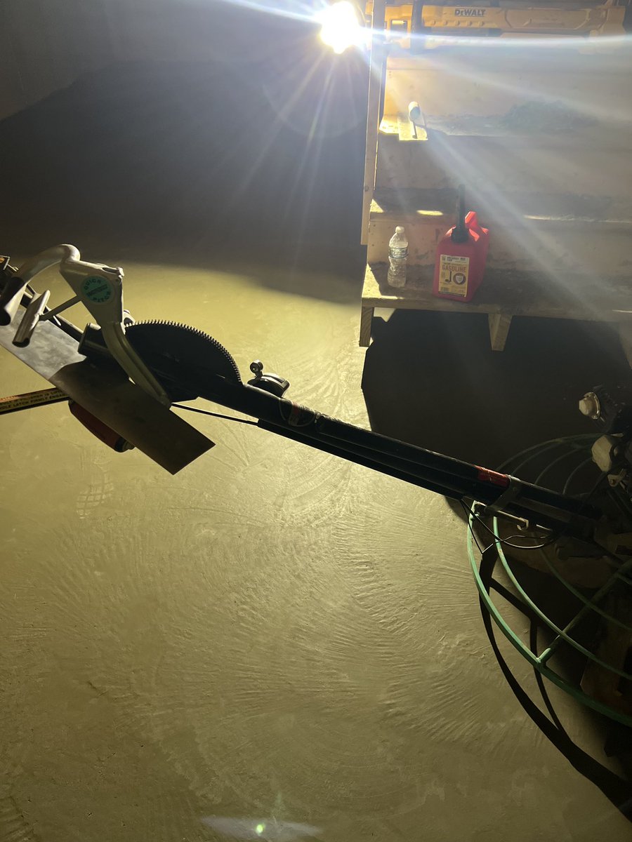 Students and teachers working hard to pour the basement floor of the <a href="/TbhsTech/">TBHS Construction Tech</a> House today. Mr. Pietzman finishing the concrete after hours. 
The Industrial Tech. Department has provided some fantastic real-world experiences for our students this semester.