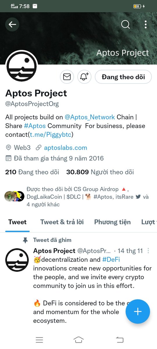 999999BTC's tweet photo. @DoglaikaCoin @AptosProjectOrg @DoglaikaCoin Aptos first dog related token, hope a successful project like doge and shiba.
@NickyPham_HC @HanJiAhn3 @Huy1359 https://t.co/cKrrKQcrQI