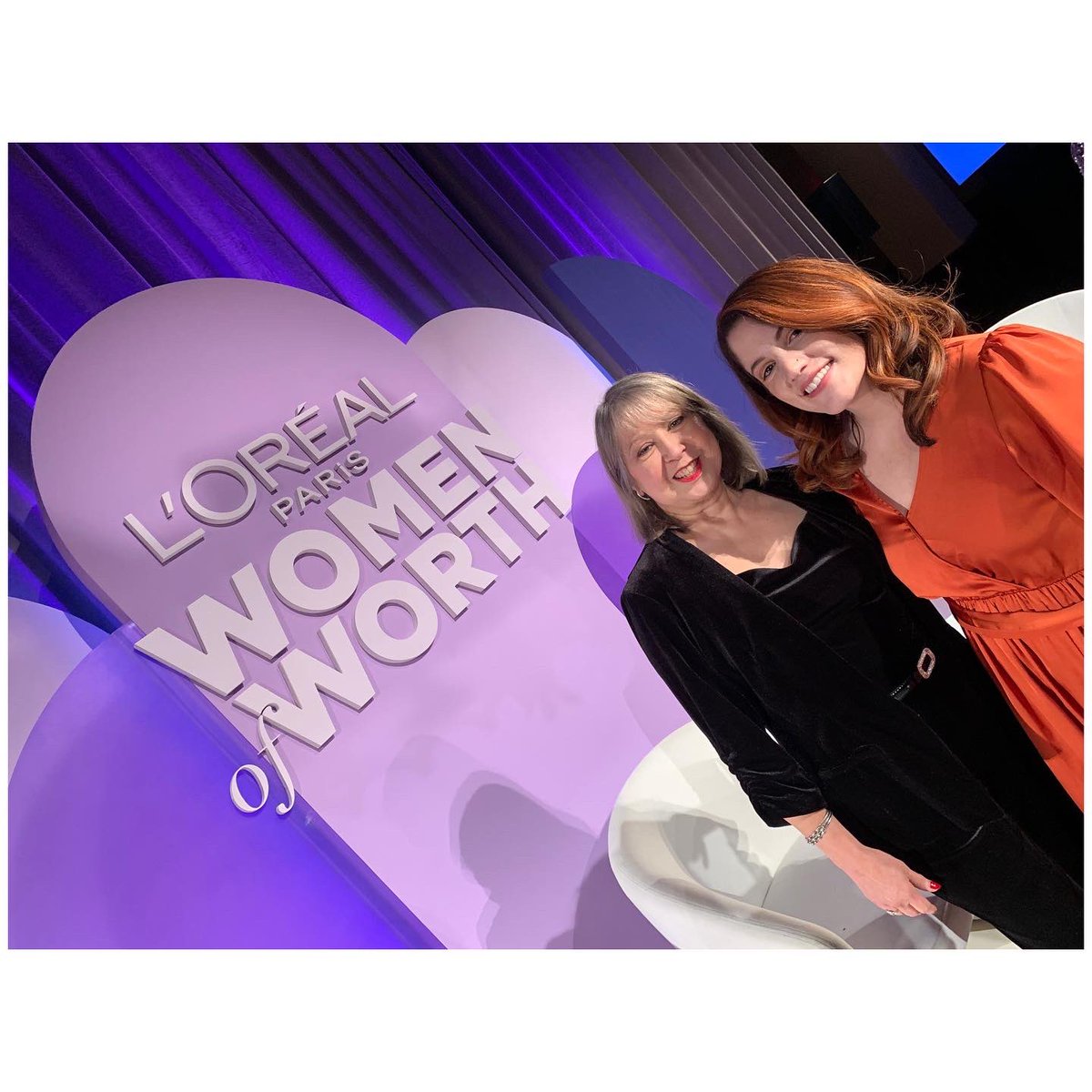 project_lbrtd's tweet photo. THANK YOU to everyone who voted for @rutterrach & especially to @LOrealParisUSA for this incredible honor! 💖 We had an amazing time at the celebration gala, and we are so thrilled for Susie and our friends at @RoomRedux for being named the National Honoree! 💙💜🦋 #lorealpartner https://t.co/wNNMjWlSTu