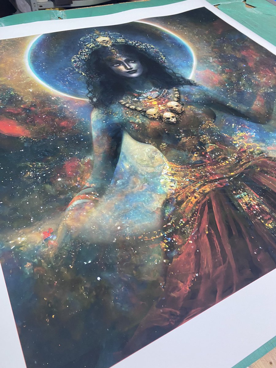 Print details of ‘Kalabhairavi (III - She Who Is Time Beyond All Fear) (2022)