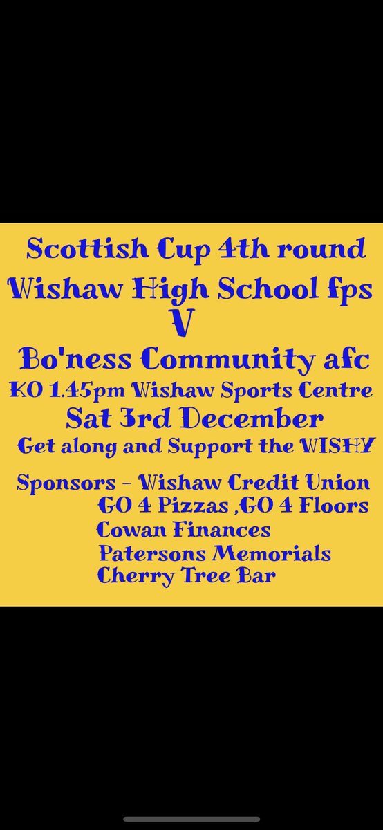 Wishaw High F.P tweet media