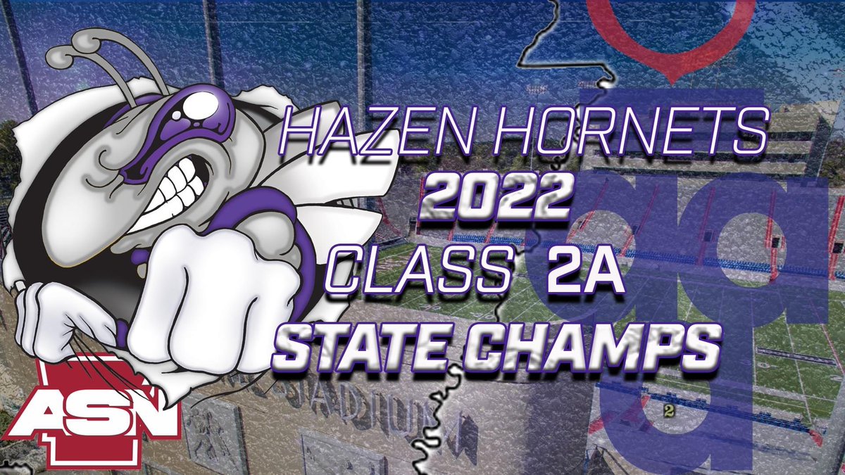 Congratulations Hazen class 2A state champs.
