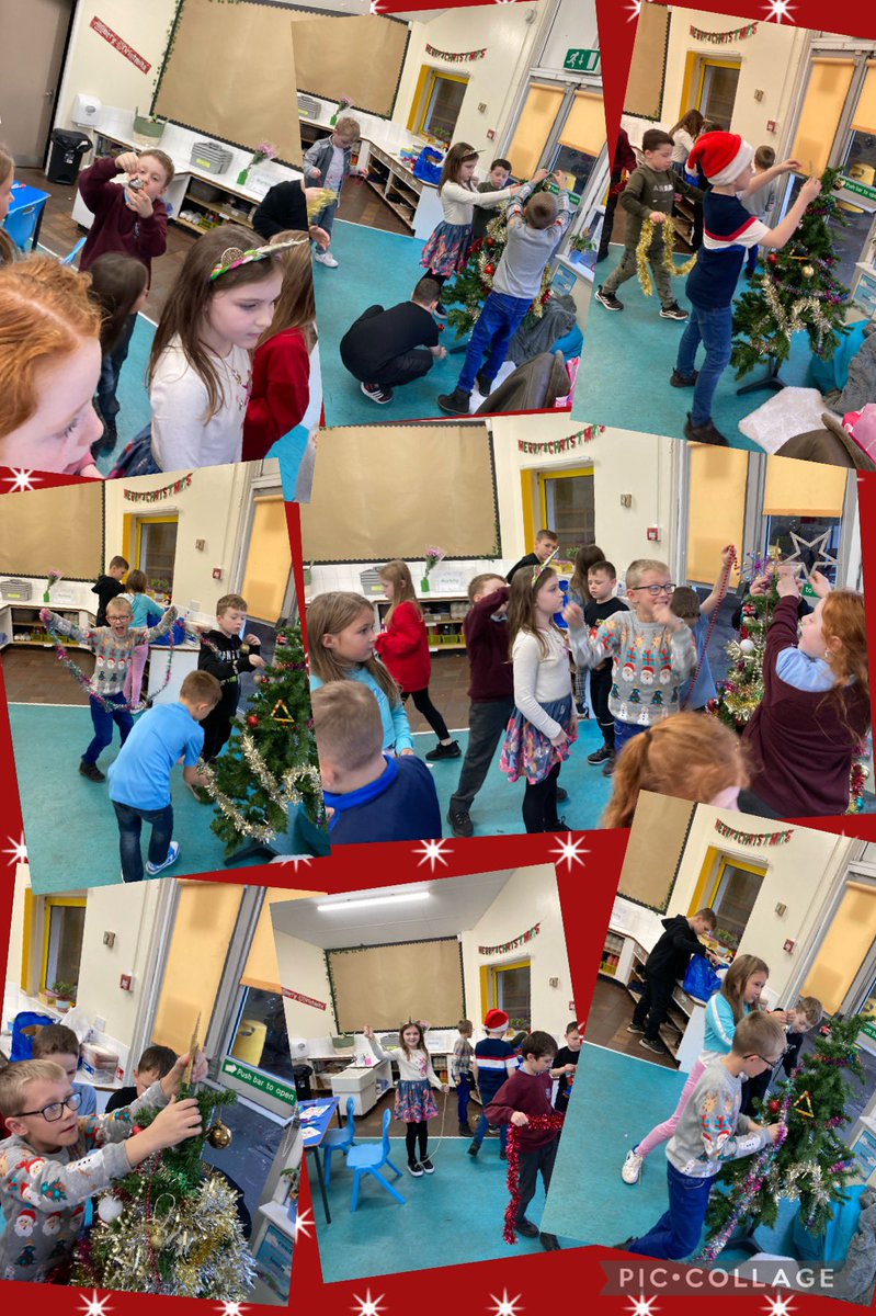 What a fantastic afternoon we had, decorating our classroom for Christmas and dancing to Christmas music! 🎄🎉😃 <a href="/ClydemuirPS/">Clydemuir Primary School</a>