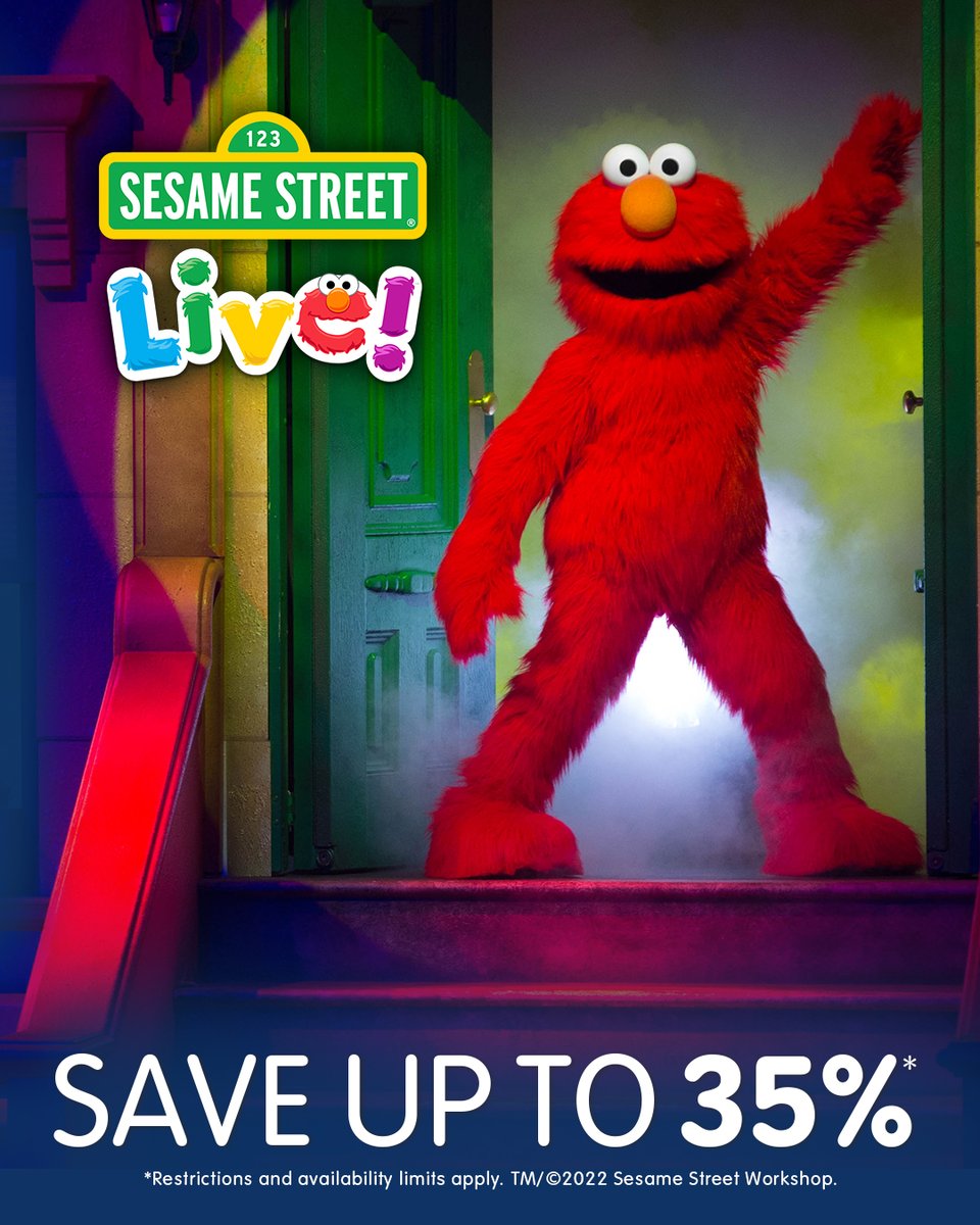 Sesame Street Live! tweet media