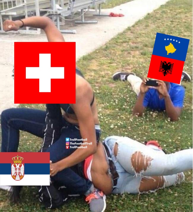 Switzerland knocks Serbia out of the World Cup