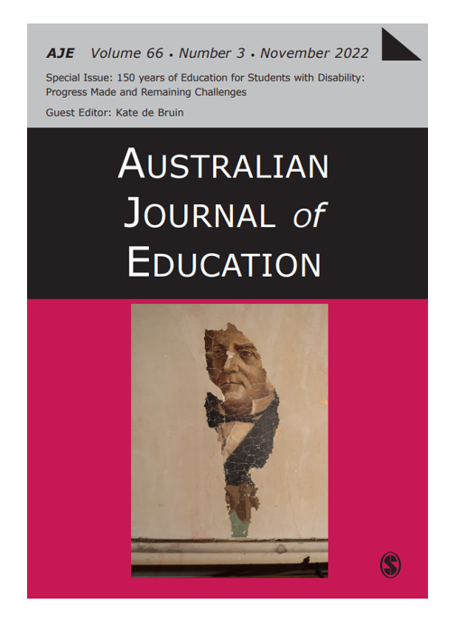 AusJournalEd's tweet image. In acknowledgement of #IDPD22, December's topical collection features all of the articles from our 2022 Special Issue '150 years of Education for #StudentsWithDisability: Progress Made &amp;amp; Remaining Challenges'. @acereduau @SAGEeducation @SAGEJournals #IDPwD journals.sagepub.com/page/aed/colle…
