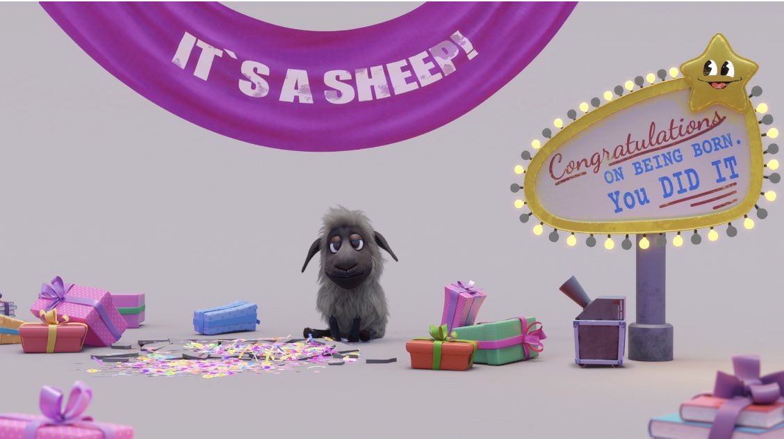 Cakelo_Ren's tweet photo. #itsasheep. Congratulations on @thesadtimesnft birthday date! #storytelling #nft https://t.co/dU3FeUYbYb